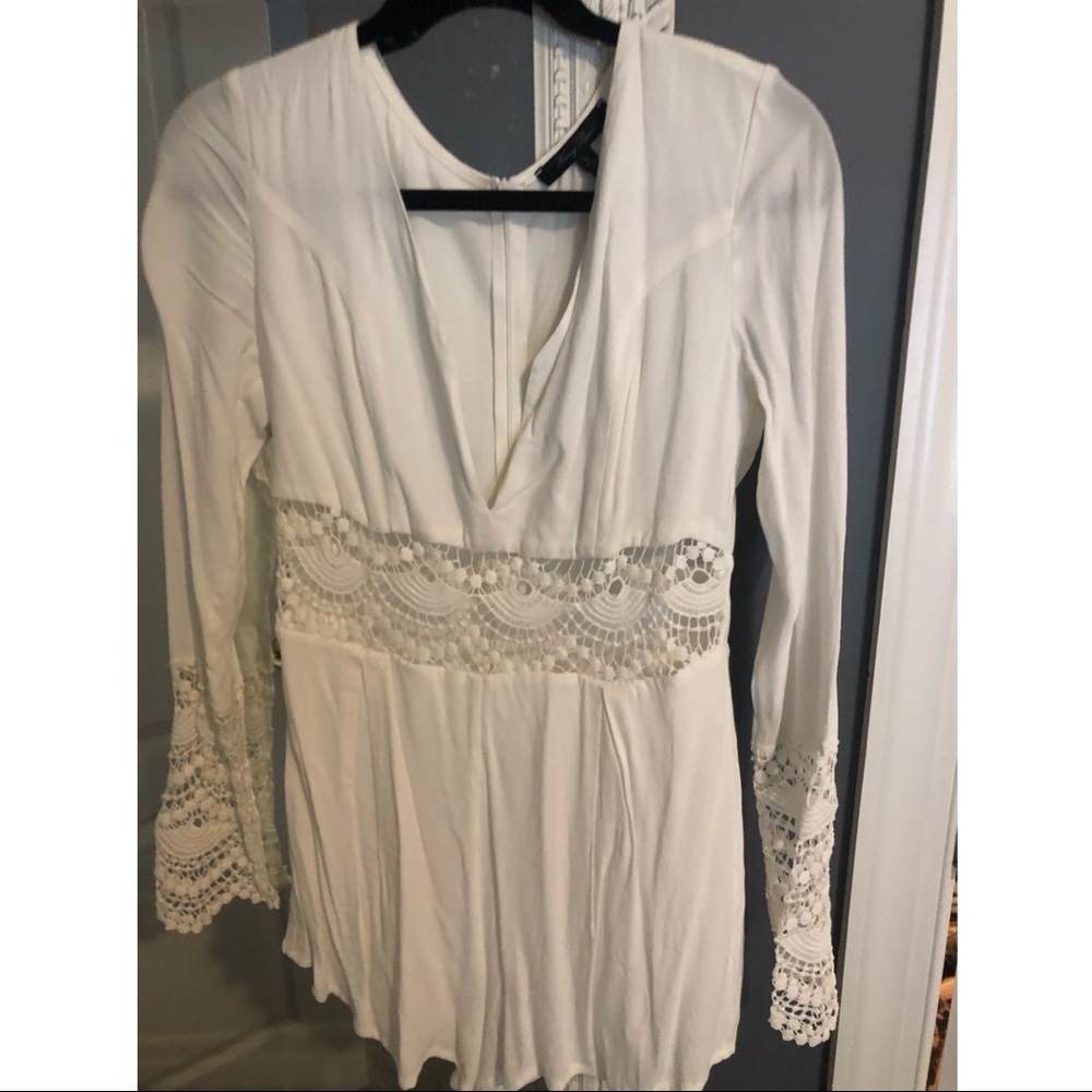 Eyelet romper